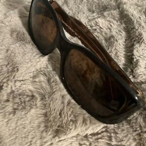 Calvin Klein Black and Brown Sunglasses. Look like Carolyn. Snag a JFK Jr